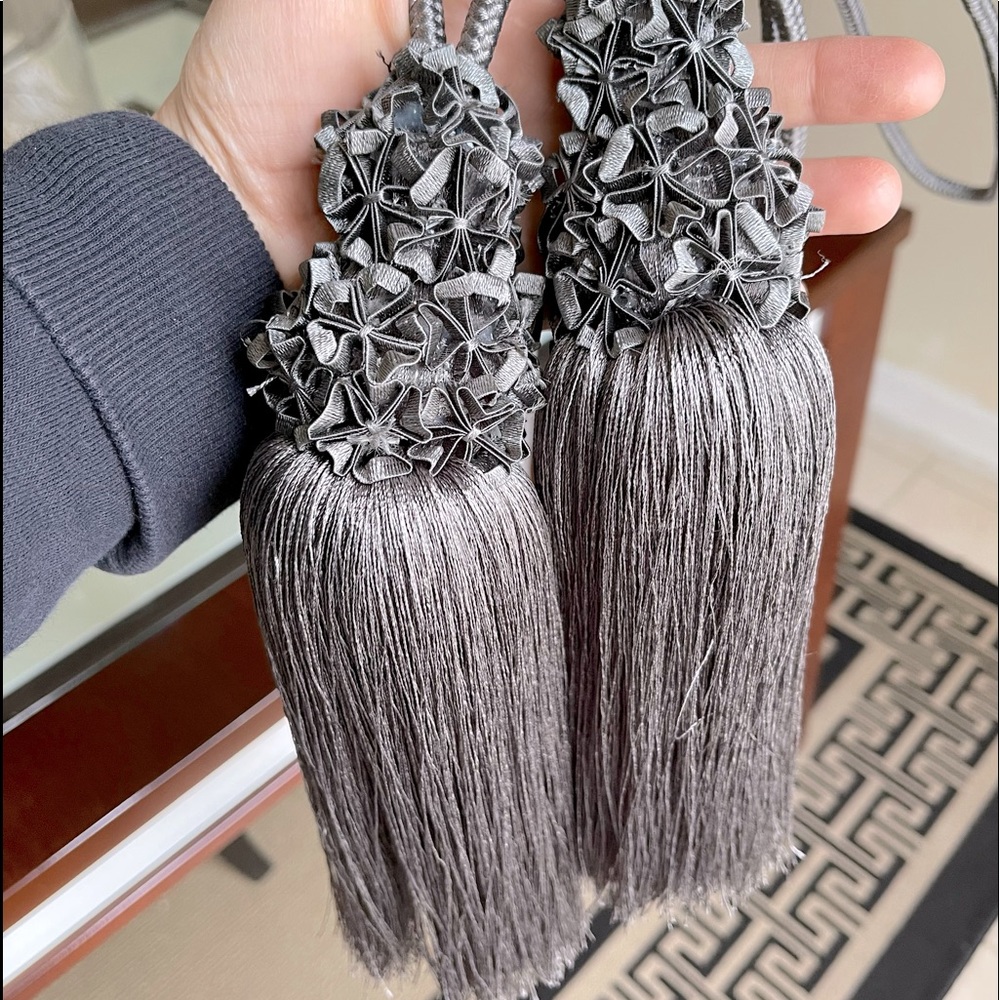 Home decor, curtain tieback,